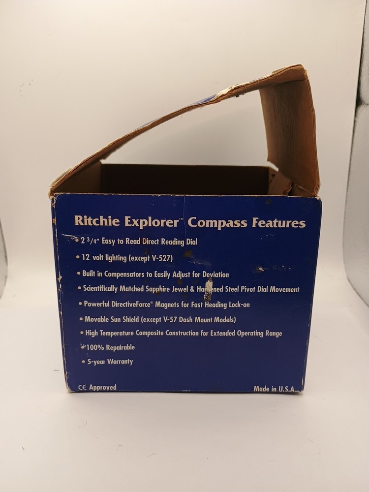 Ritchie S-53G Explorer Compass - Surface Mount Gray