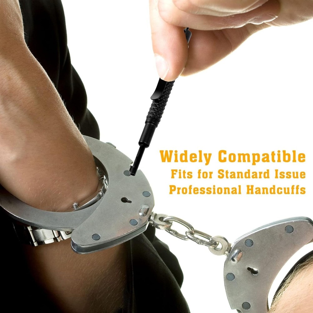 Pocket Universal Handcuff Key - Durable Polymer for Easy Cuff Access - 2 Pack