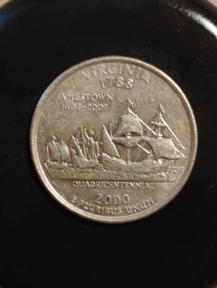 2000 D Virginia State Quarter