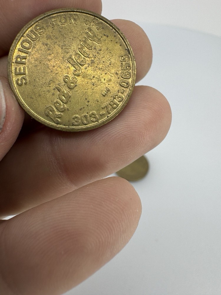 Red And Jerrys Arcade Coin