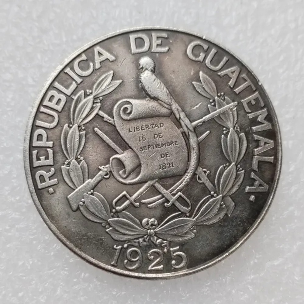 1925 guatemala coins 1 quetzal