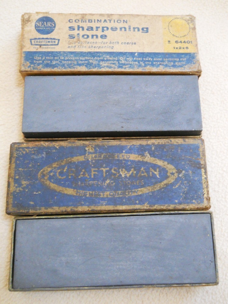 Vintage Craftsman Combination Sharpening Stones