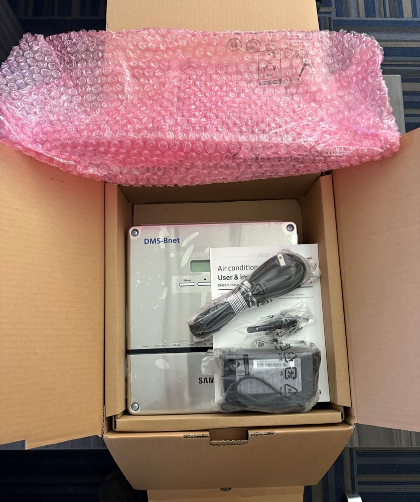 SAMSUNG MIM-B17BUN SERVER DATA MANAGEMENT DMS BACNET GATEWAY CONTROLLER BNET-NEW