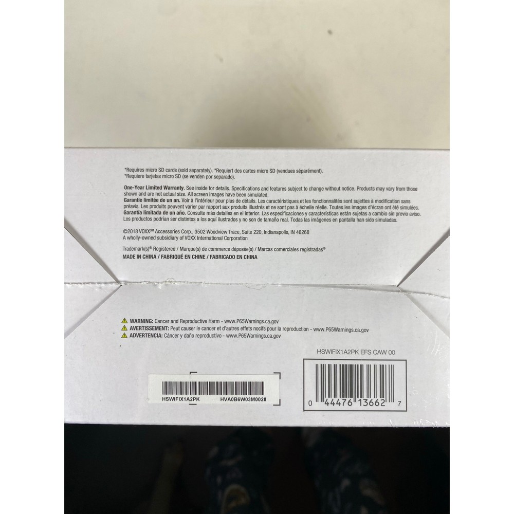 RCA Indoor Security Camera 2 Pack Model HSWIFIX1A2PK