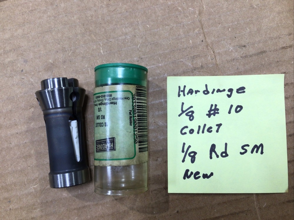 Hardinge #10 Collet 1/8rd sm