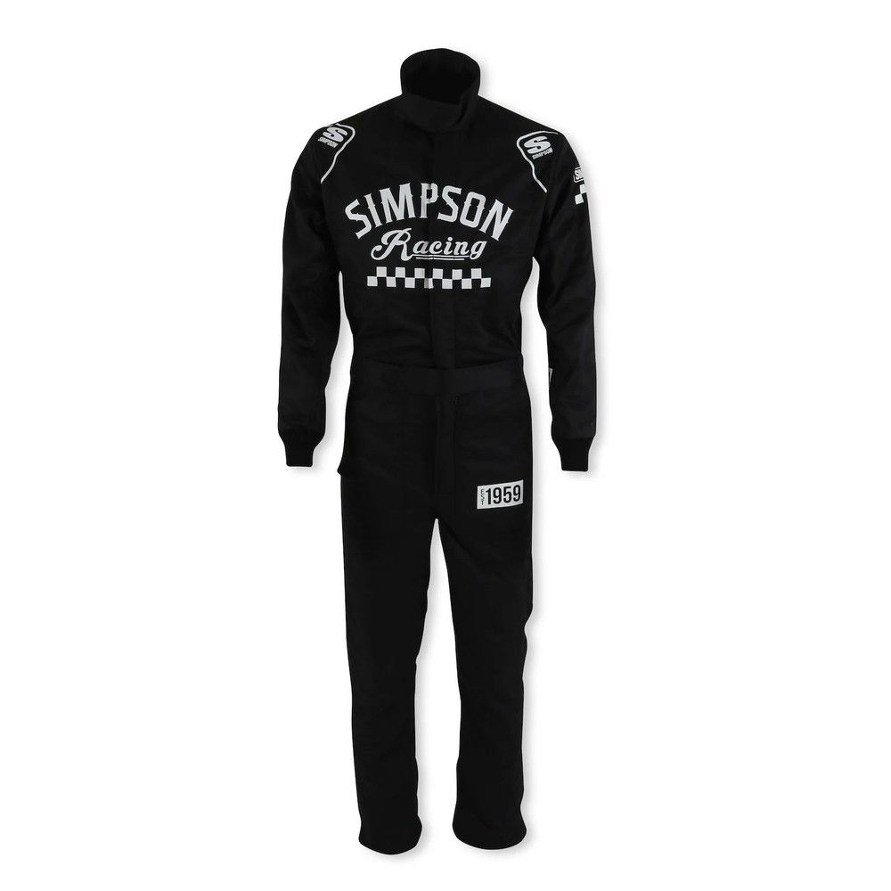 Simpson CK02221 CheckersClassic 2 Layer Racing Suit Medium