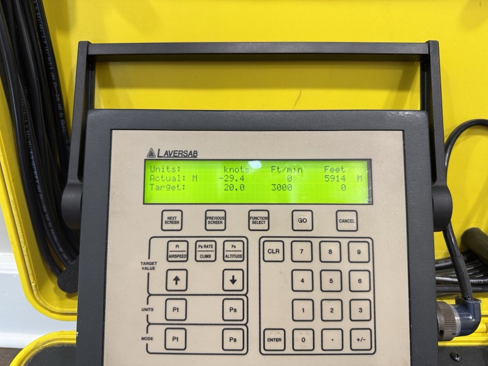 Laversab 6300 REV C RVSM Pitot Static Tester