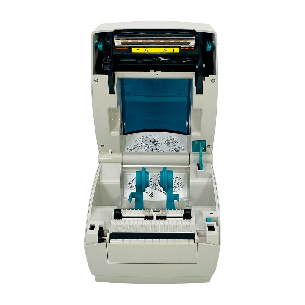 TESTED Zebra TLP 2844-Z Thermal Transfer Barcode Label Printer USB Serial LAN