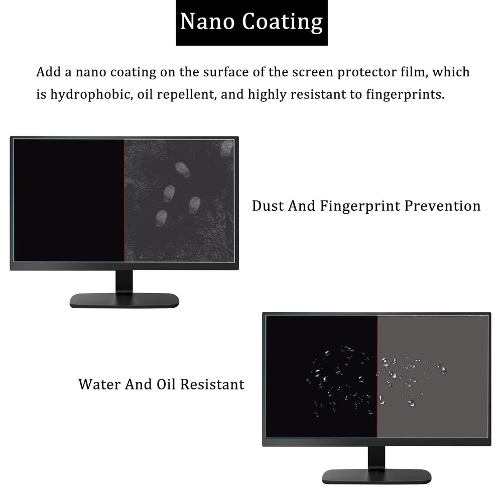 Blue Light Blocking Screen Protector for Amazon Basics 24 inch Monitor, Anti-...