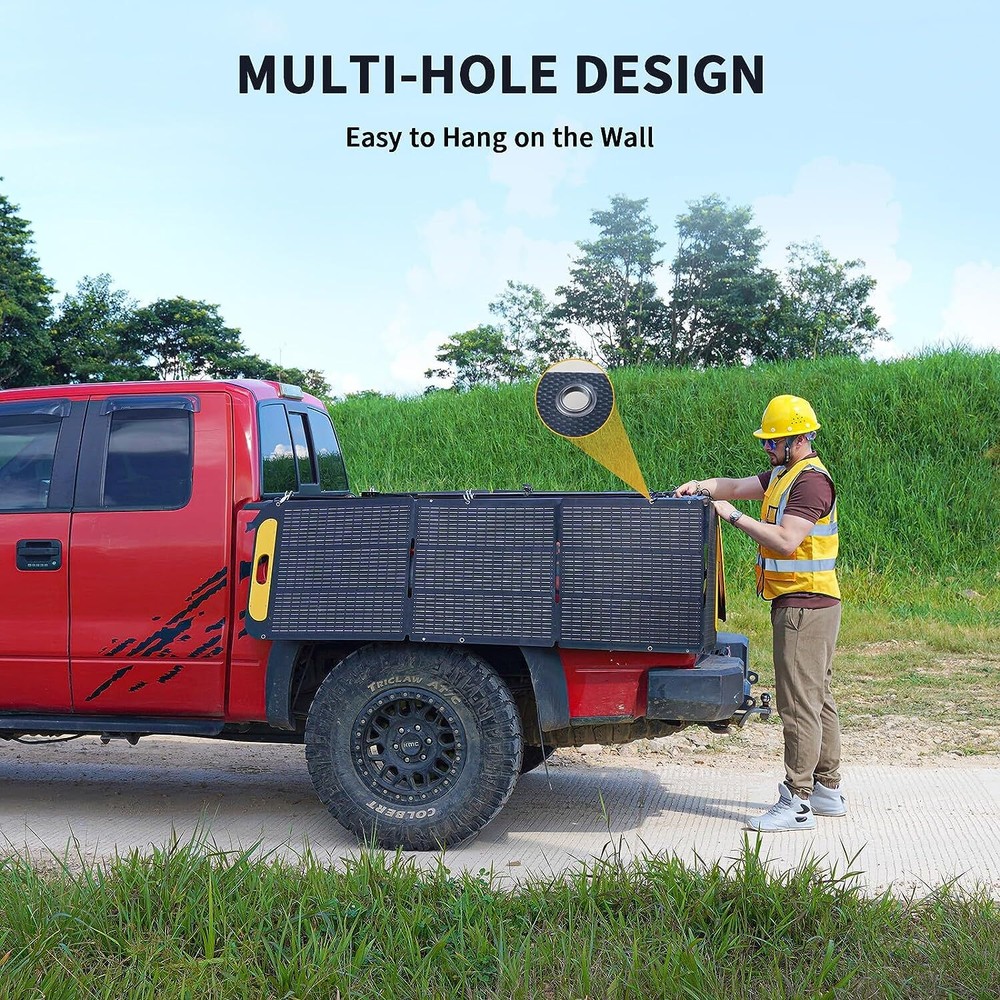 VTOMAN VS110 Portable Solar Panel 110W 19V 23% Efficiency Foldable Solar Panel