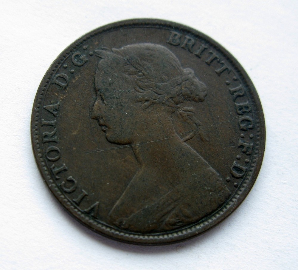 1861 New Brunswick Large One cent