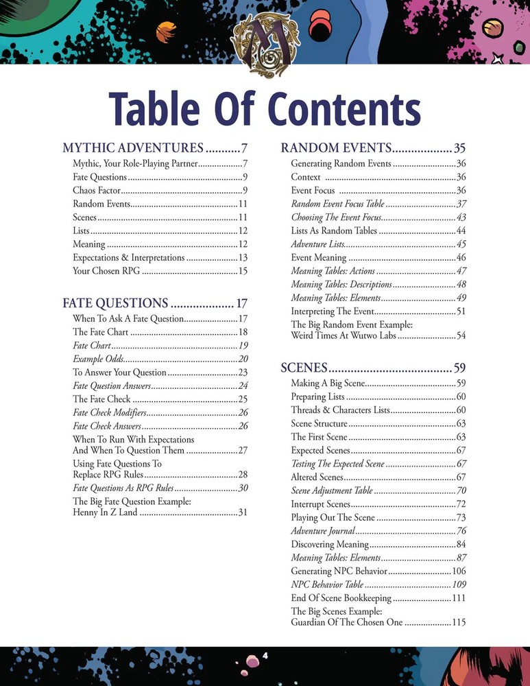 Mythic Game Master Emulator Second Edition (Hardcover) New, Sealed