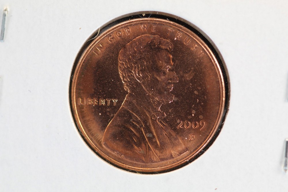 2009-D Lincoln Professional LP3 GEM BU++ Red 3FMM
