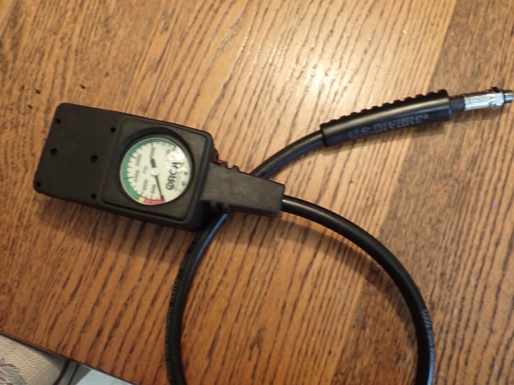 Vintage Orca Marathon Scuba Computer with SPG. Not Fully Tested