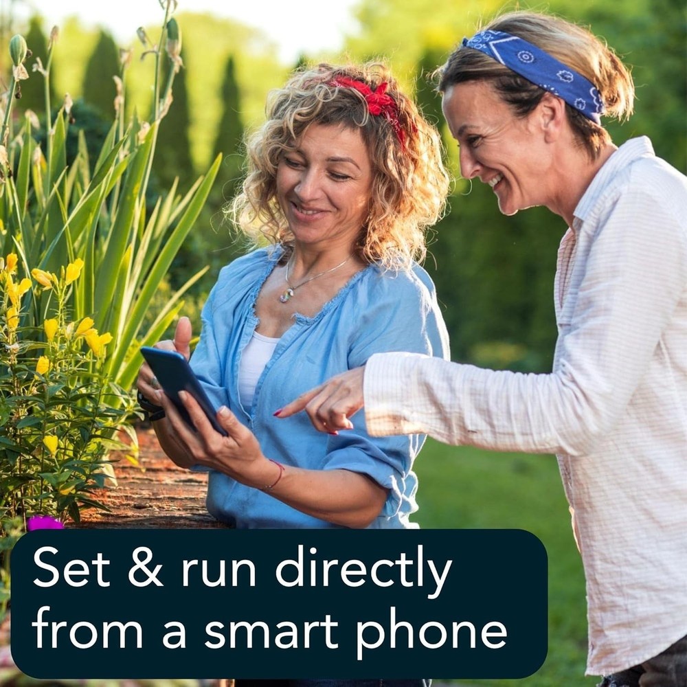 WiFi-Enabled Smart Hose Timer: Expandable 1 Valve System for Easy Watering