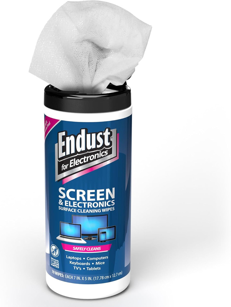 Endust for Electronics; Screen & Surface Cleaning Wipes, Great LCD and Plasma Wi