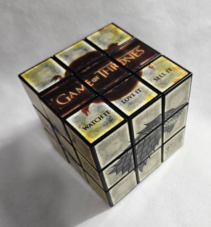 HBO Game of Thrones Rubix Cube NEW