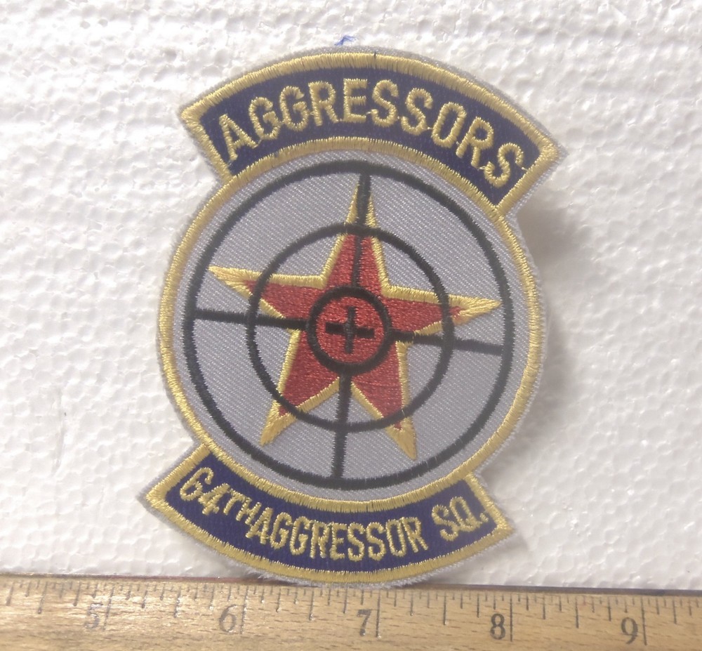US Air Force - 64th Aggressors Squadron Embroidered Patch
