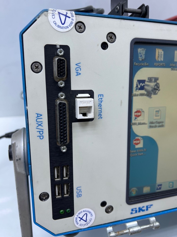 Megger SKF skf Static Motor Analyzer Baker AWA IV -12kV