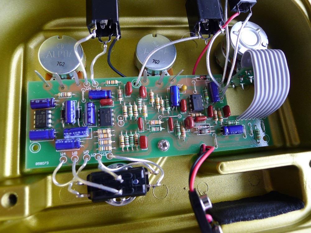 Professional Guitar Overdrive Boost Effects Pedal ----Completed DIY