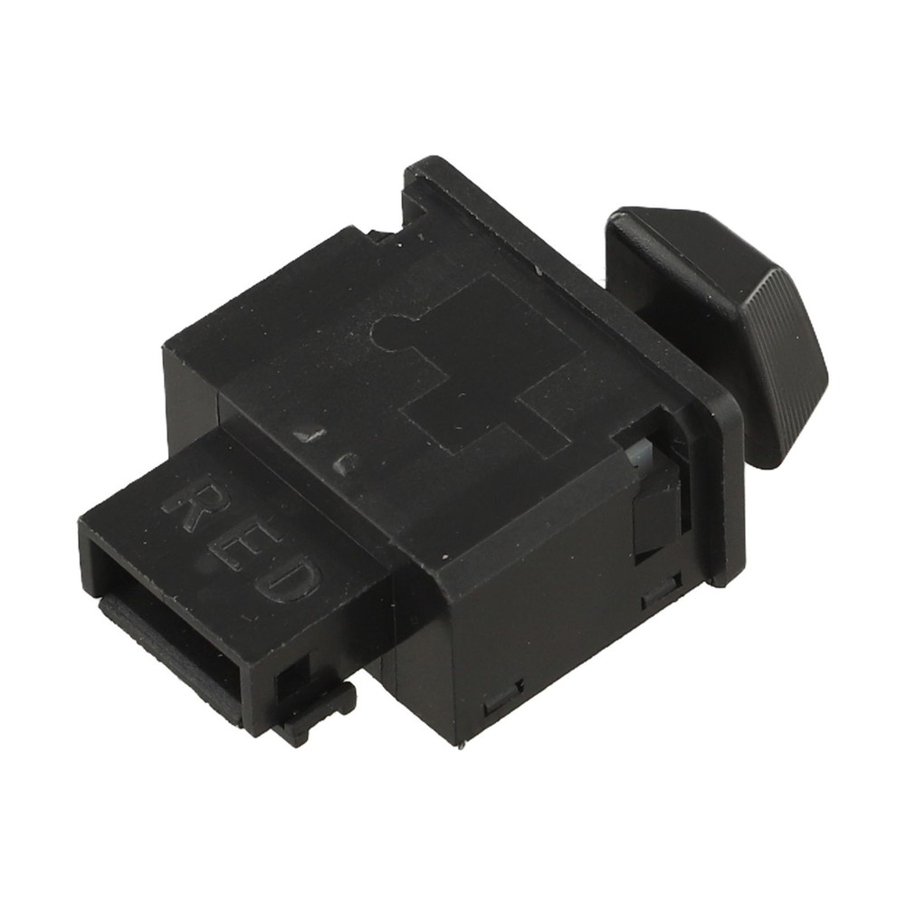 Button Switch Button Black Easy To Install Motorcycle Switches Plastic
