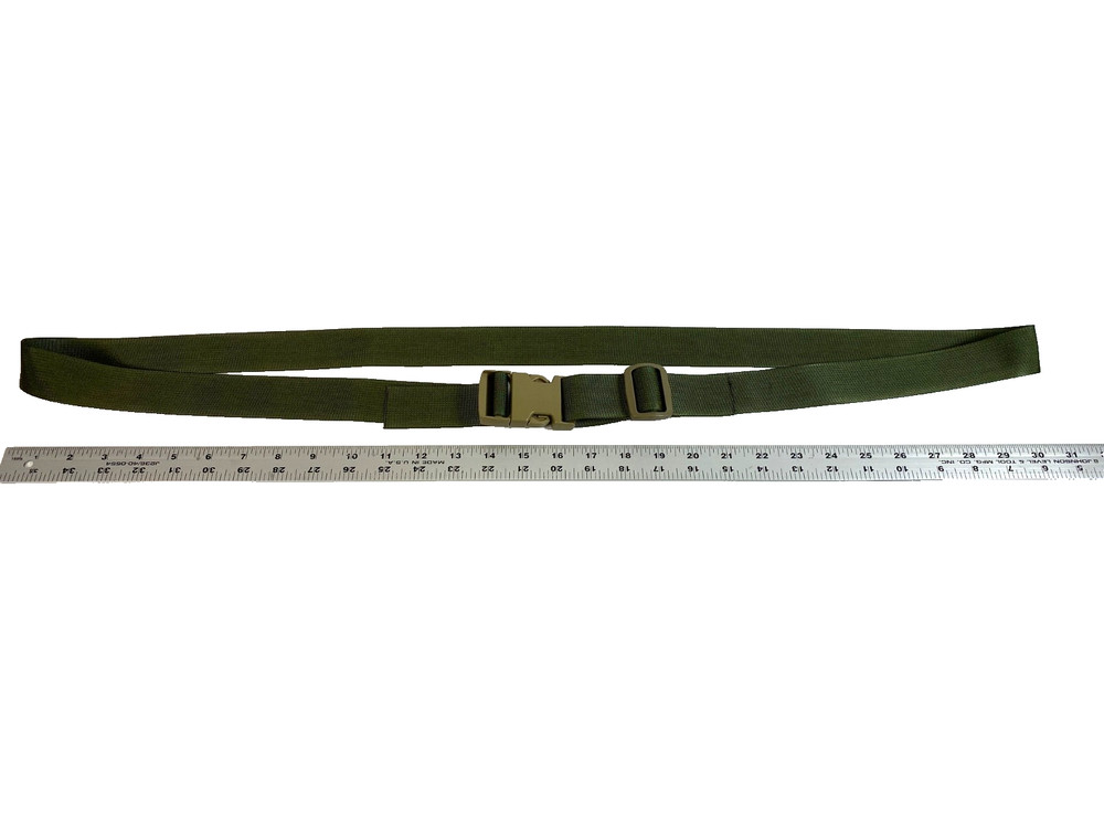 1.5" Lashing Strap Pack ALICE Pack MOLLE Pack Tie Down Cargo Strap RANGER GREEN