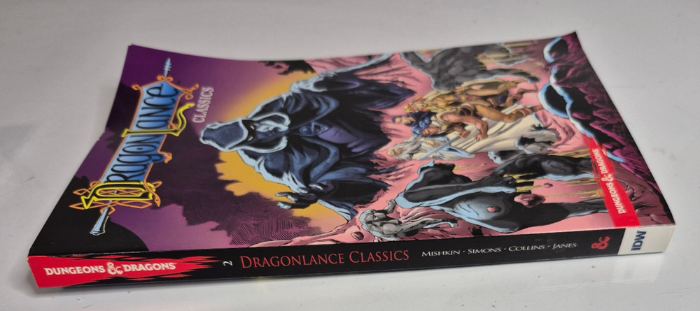 Dungeons and Dragons Dragonlance Classics Volume 2 Dan Mishkin Graphic Novel