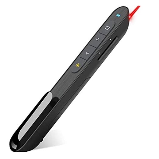 Wireless Presenter, Hyperlink Volume Control Presentation Clicker RF Classic