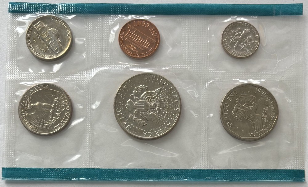 1979 US Mint Uncirculated Coin Set – P&D Mints Complete Original Packaging #408