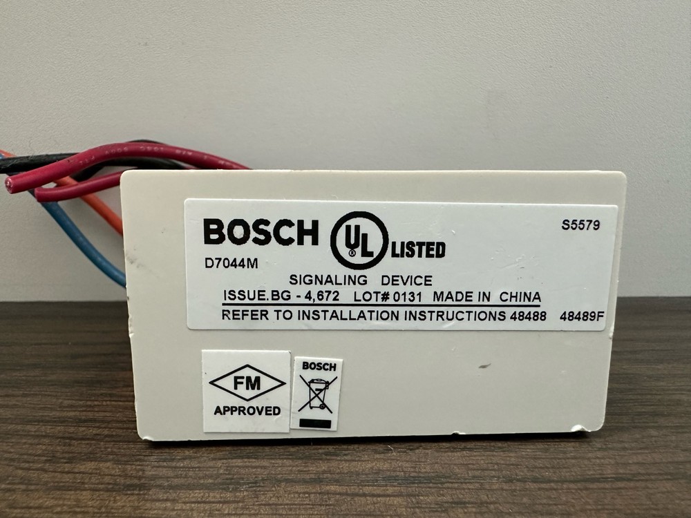BOSCH D7044M Multiplex Mini Single Input Module FREE SHIPPING !!!