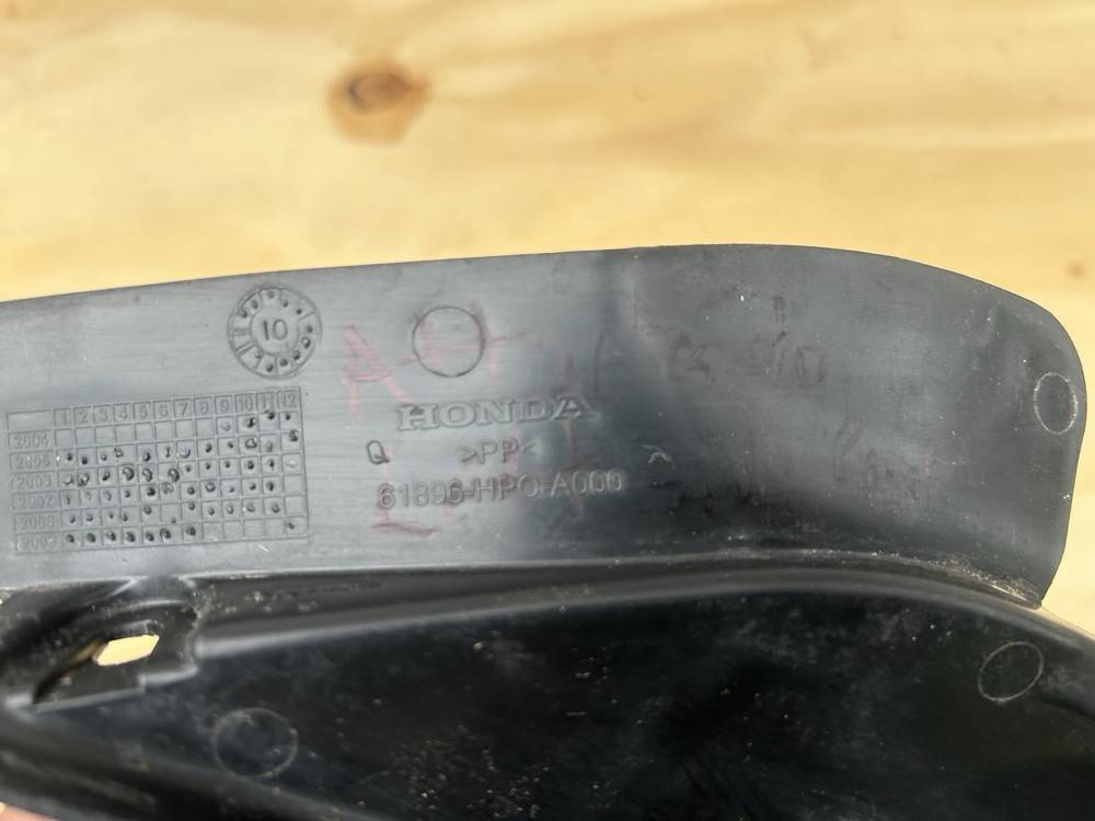 2007 Honda Foreman 500 4x4 Left Air Guide Panel