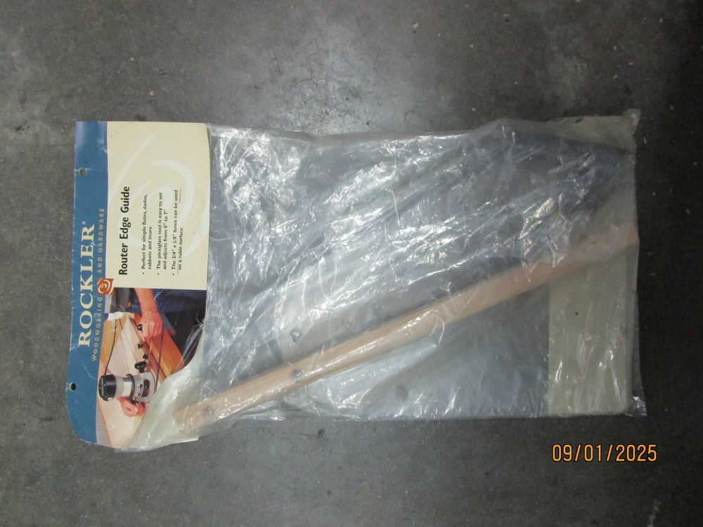 Rockler Router Edge Guide New