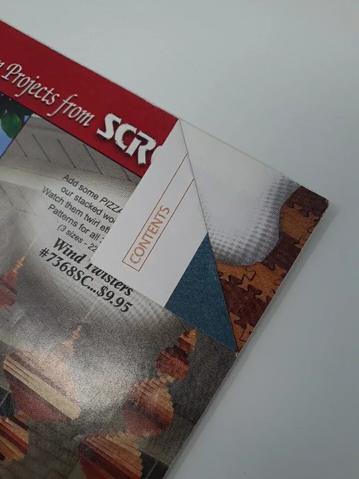 Scrollsaw Magazine Fall 2007 Custom Puzzles Woodworking Craft Pull Out Patterns