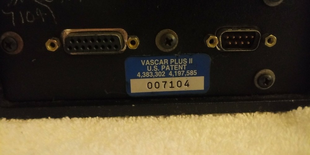 Vascar Plus II Traffic Safety System Control head only