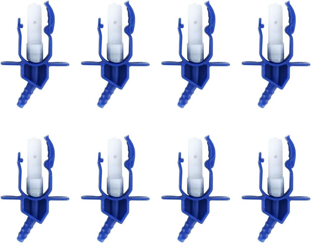 8 Cylinder Diesel Injector Flow Meter Tester Common Rail Adaptor Test Tool Kit