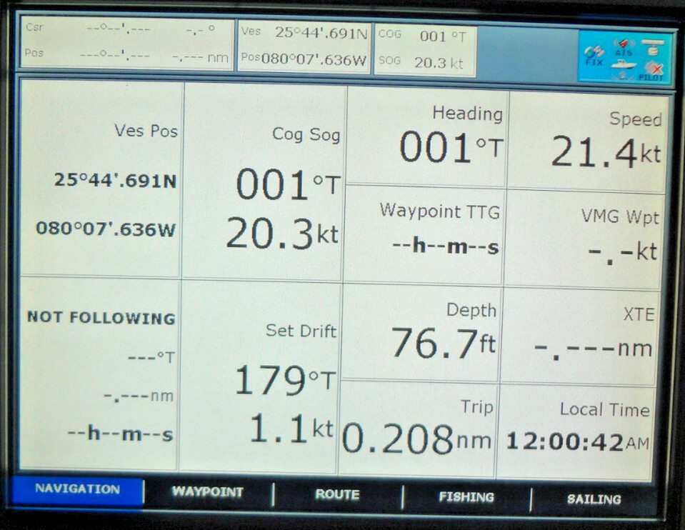 RAYMARINE E120 E02013 GPS CHART PLOTTER FISHFINDER RADAR MFD w/ POWER & COVER