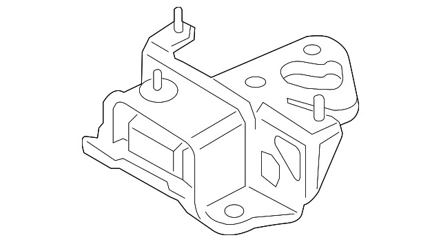 Genuine Ford Engine Mount Bracket C1BZ-6068-C