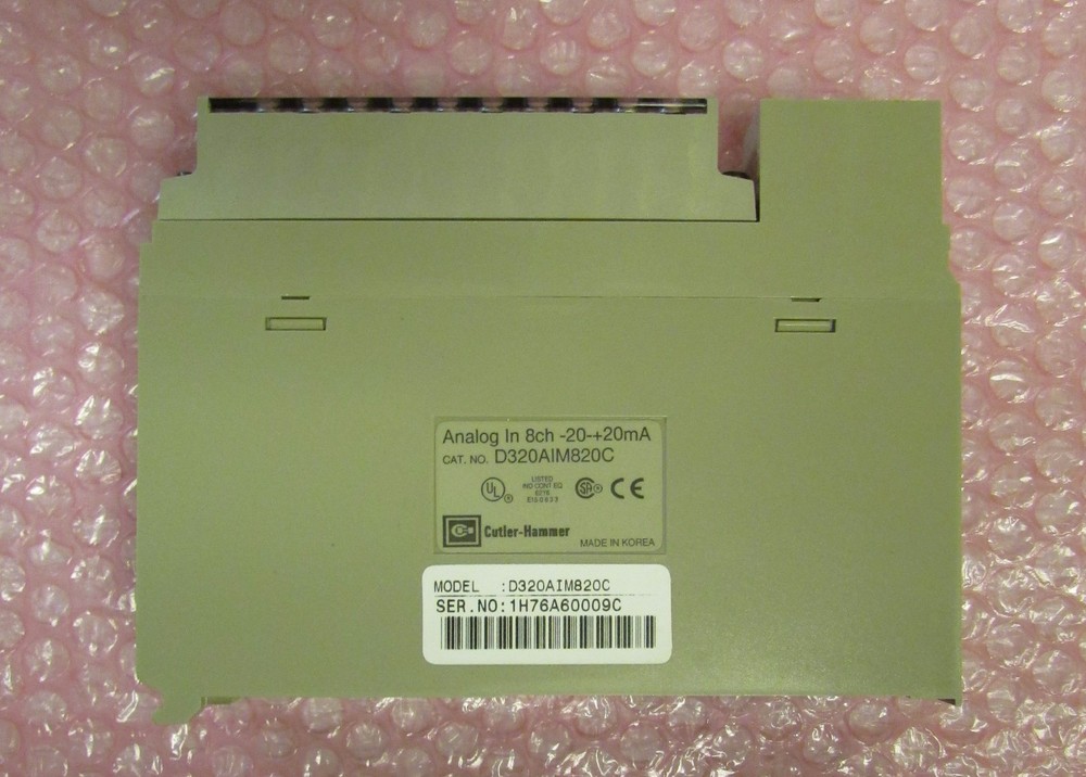 CUTLER HAMMER D320AIM820C 8 Chanel AID Analog Input Module