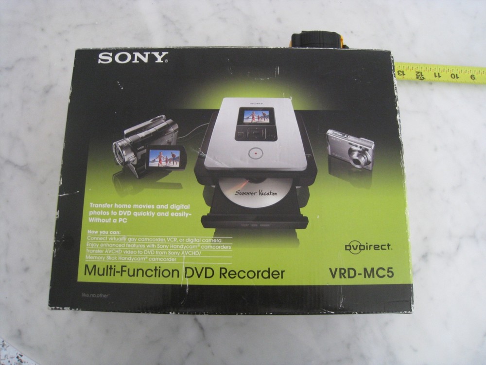 Sony Multi-Function DVD Recorder VRD-MC5, Tested Working