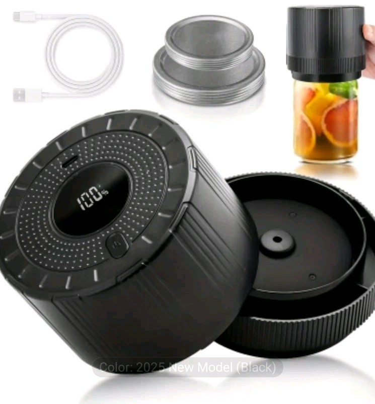Electric Mason Jar Vacuum Sealer M16