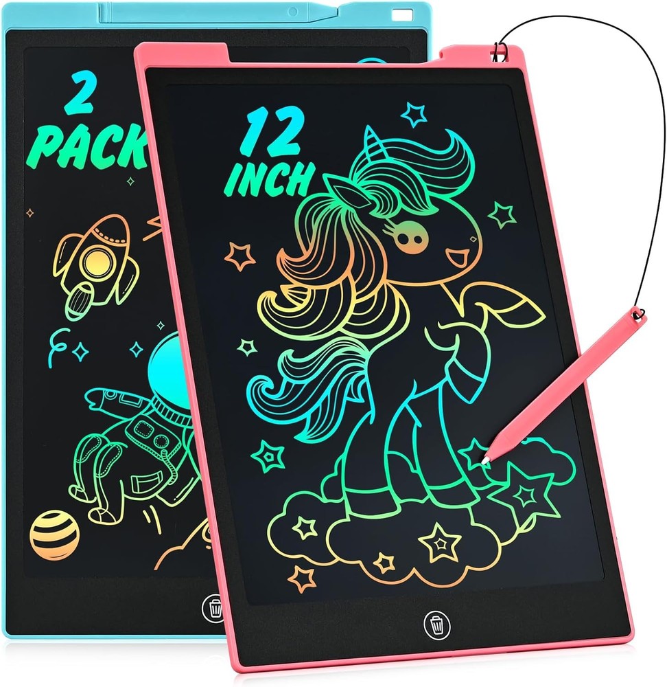 Cimetech 2 Pack 8.5" LCD Writing Tablet Kids Drawing Pad Doodle Board
