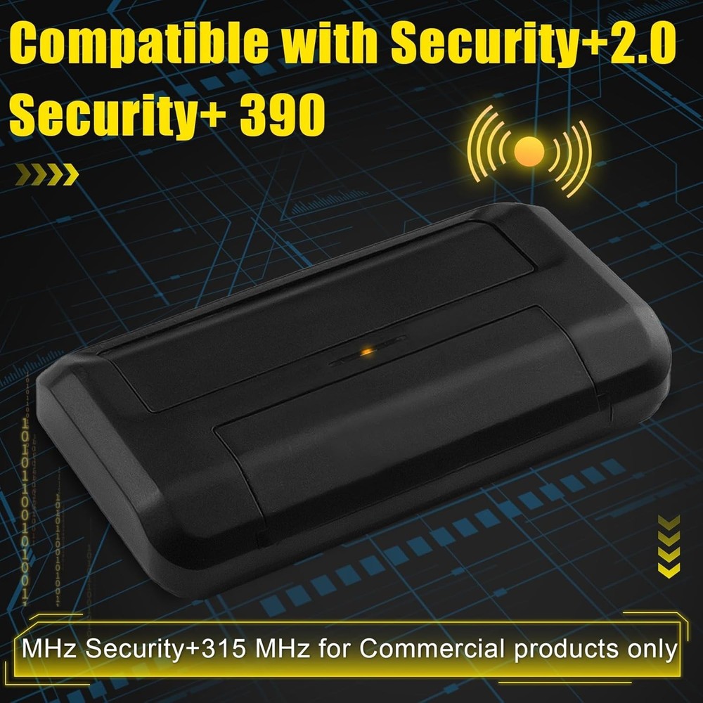 Liftmaster Gate Opener Remote 4-Pack Security+ 2.0 Universal Black