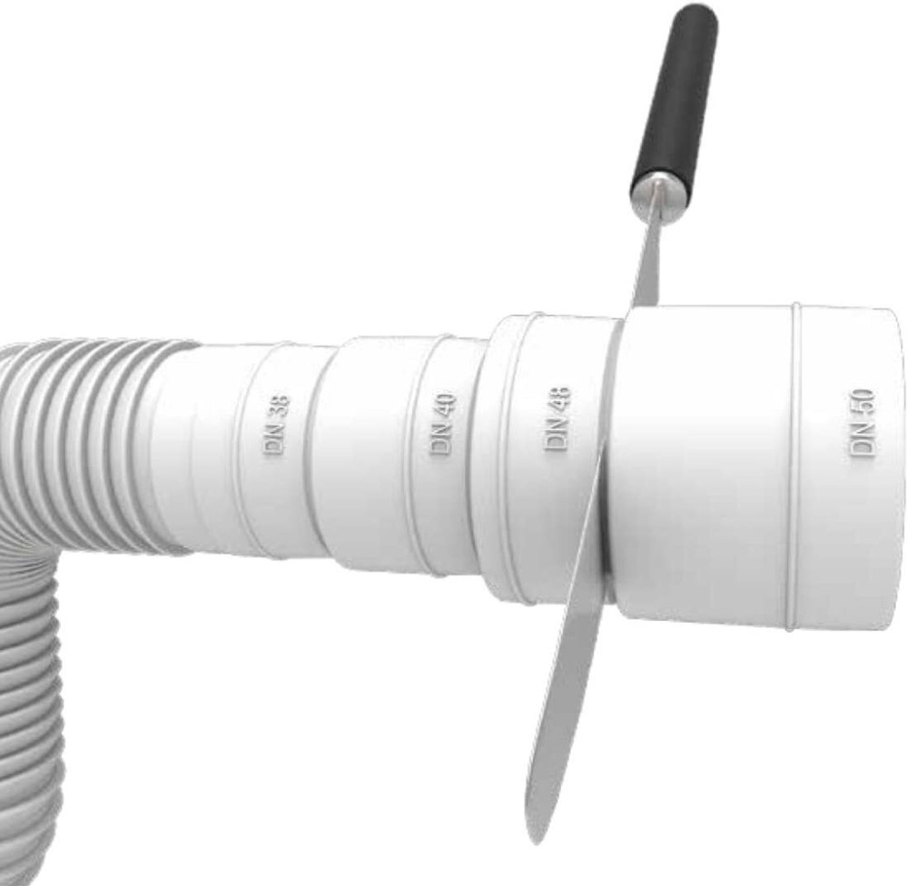 EasyDrain 030703-4100 UNIVERSAL P-TRAP - Expandable & Flexible 1-1/2" drain