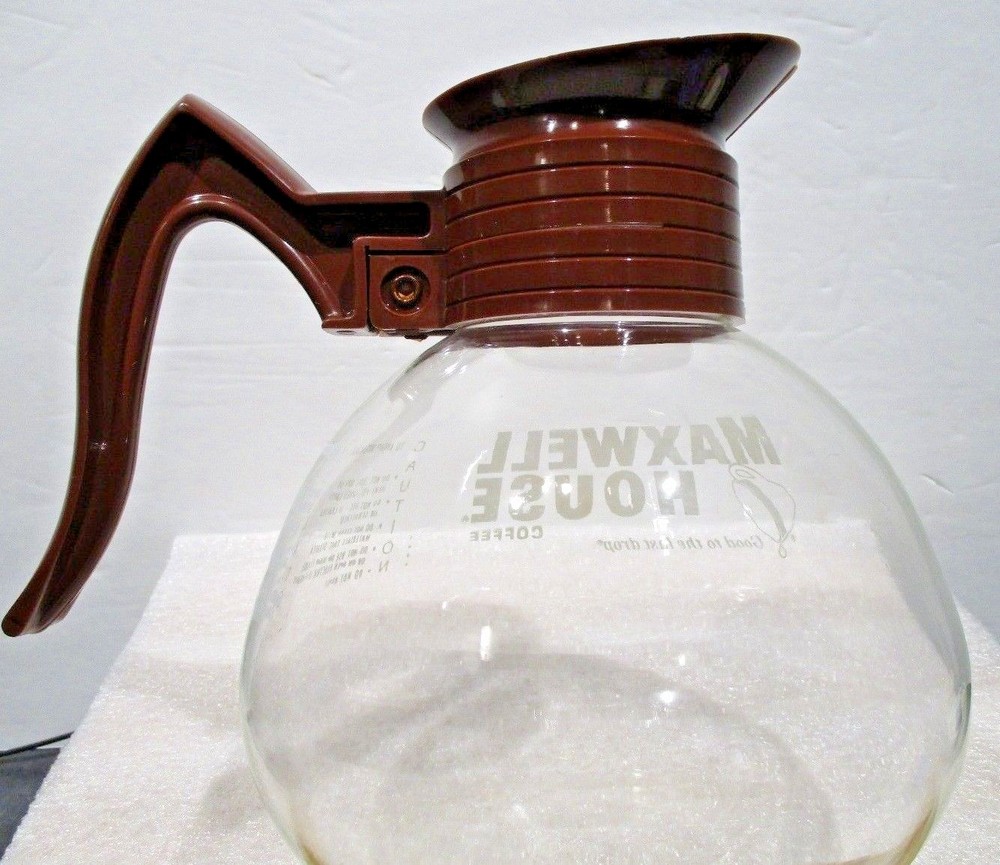 Maxwell House Glass Coffee Server