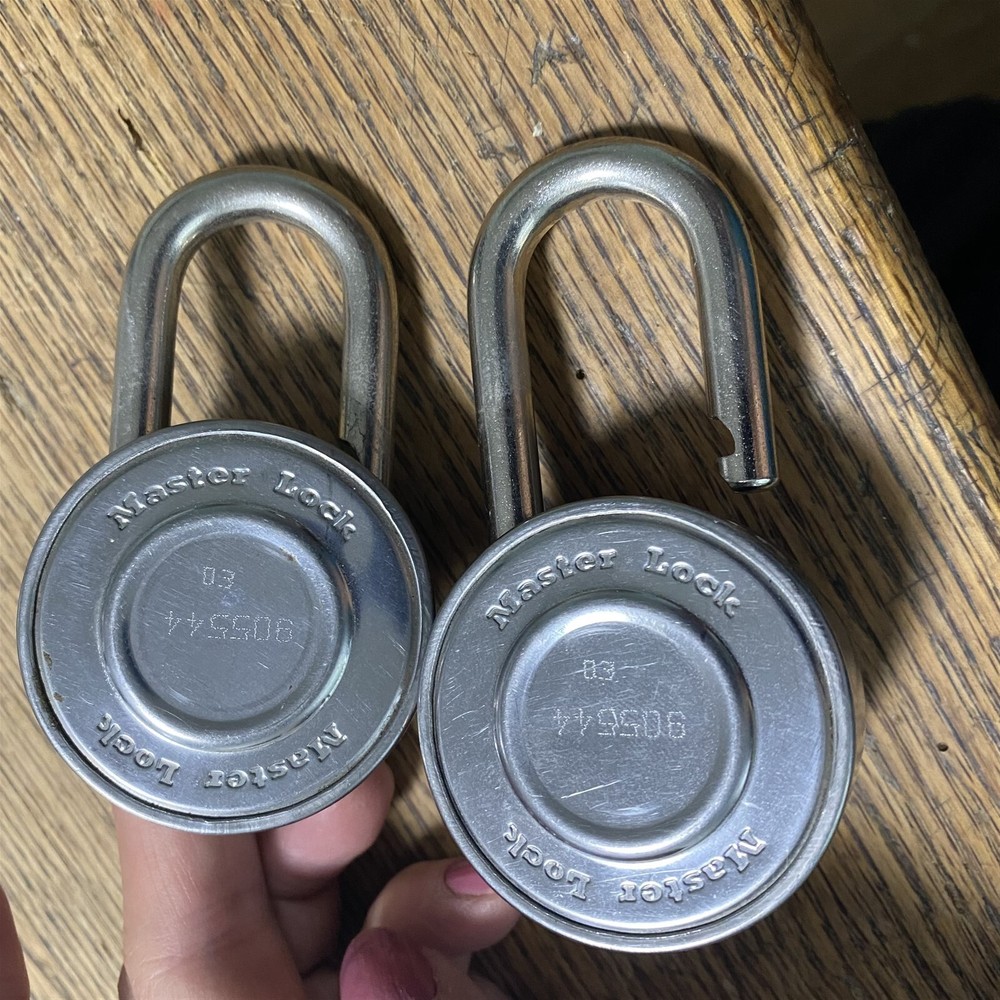 Master Lock Combination Locks set of 2 same combination
