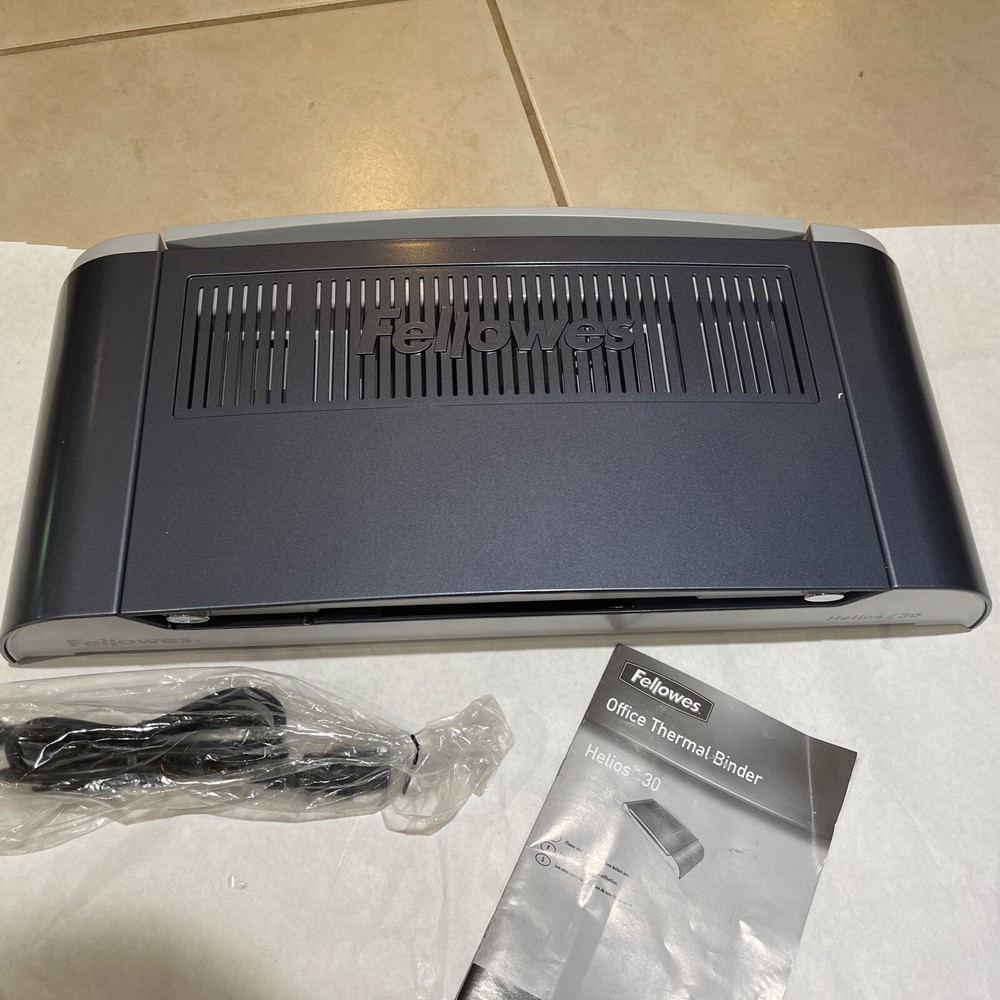 Fellowes Office Thermal Binder Helios 30 New