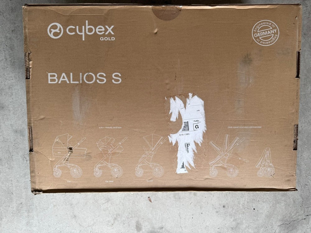 Cybex Balios S Stroller - Lavastone Black