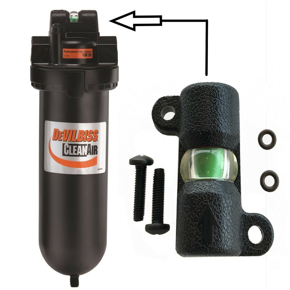 Devilbiss HAF-404 Filter Change Indicator for DAD-503 Air Filter