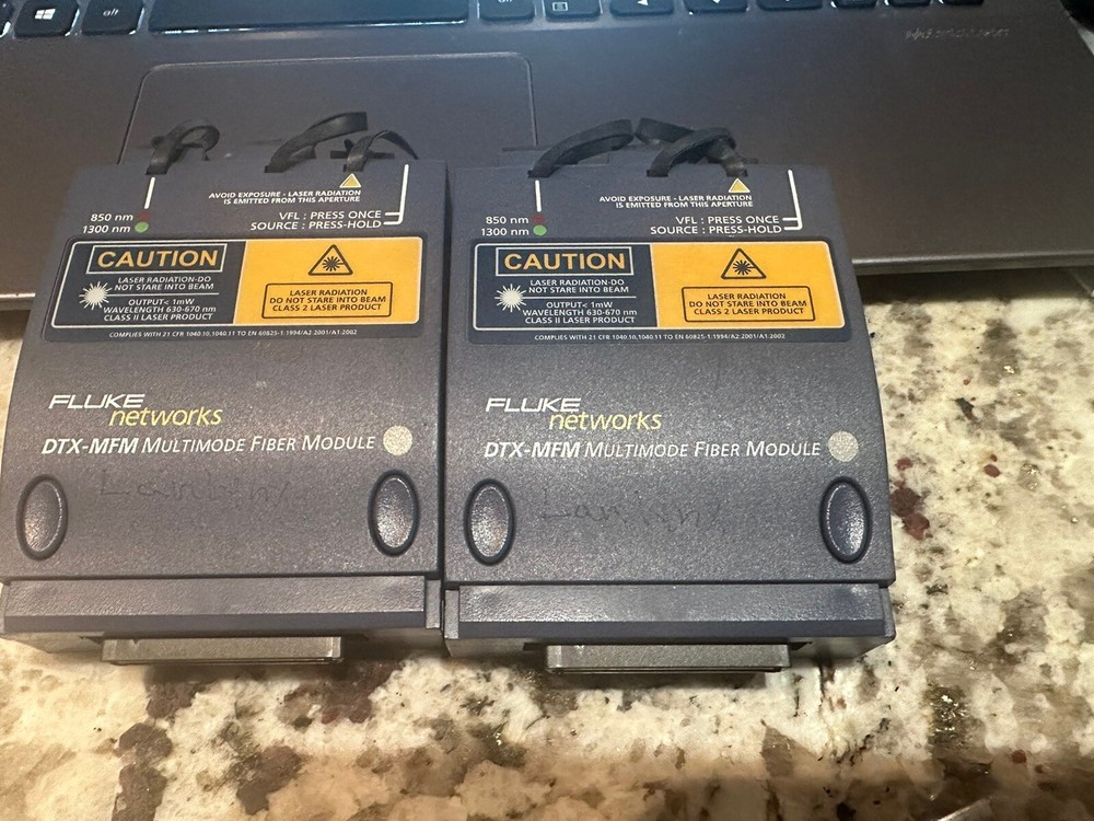 FLUKE NETWORKS DTX-MFM MULTIMODE FIBER MODULES Pair