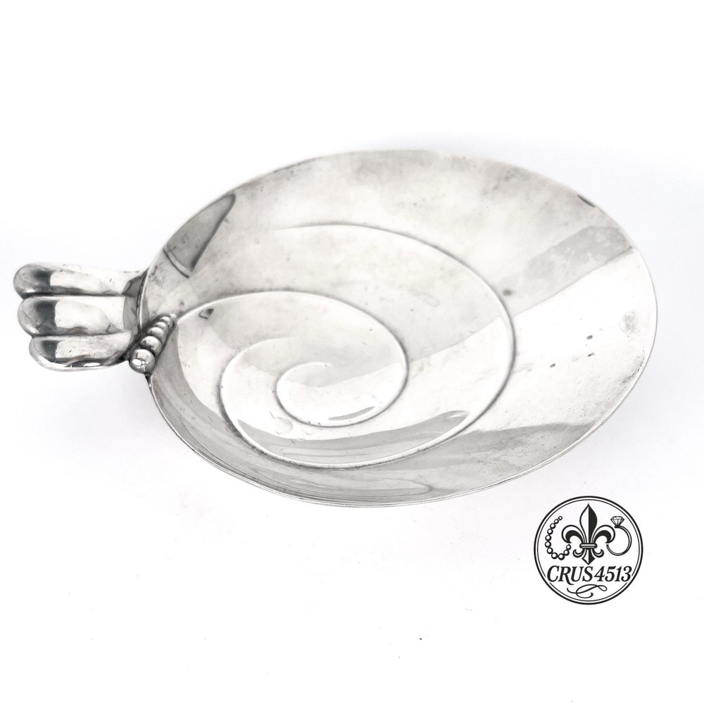 Tiffany & Co Sterling Silver “Wave Edge “ Candy Dish